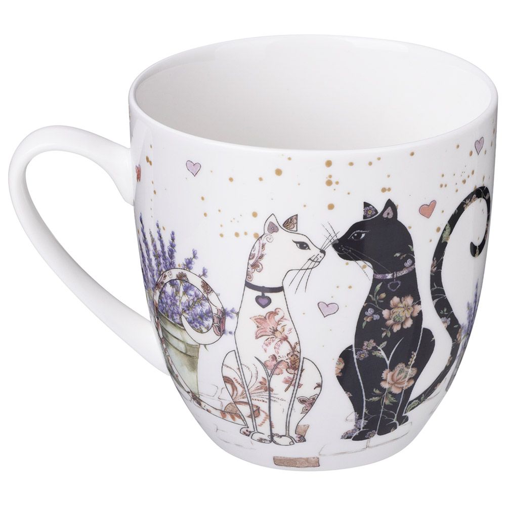 ЧАЙНАЯ ПАРА LEFARD "ЛАВАНДОВЫЕ КОТЫ" 350 МЛ (КОР=24НАБ.)