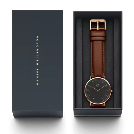 Мужские наручные fashion часы Daniel Wellington DW00100124 40 мм