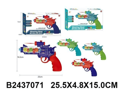 Пистолет на батарейках, коробка 3327-12A