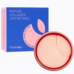 Trimay (pink) Wrinkle Smoothing Gel Eye Patch патчи для век с пептидами, коллагеном и ретинолом