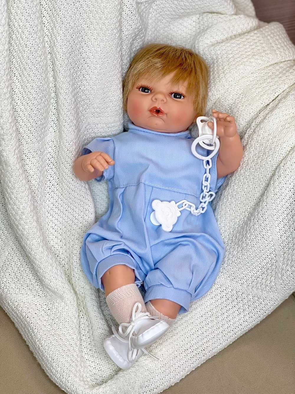 Кукла Berbesa мягконабивная 42см Raul Lloron (4307K)