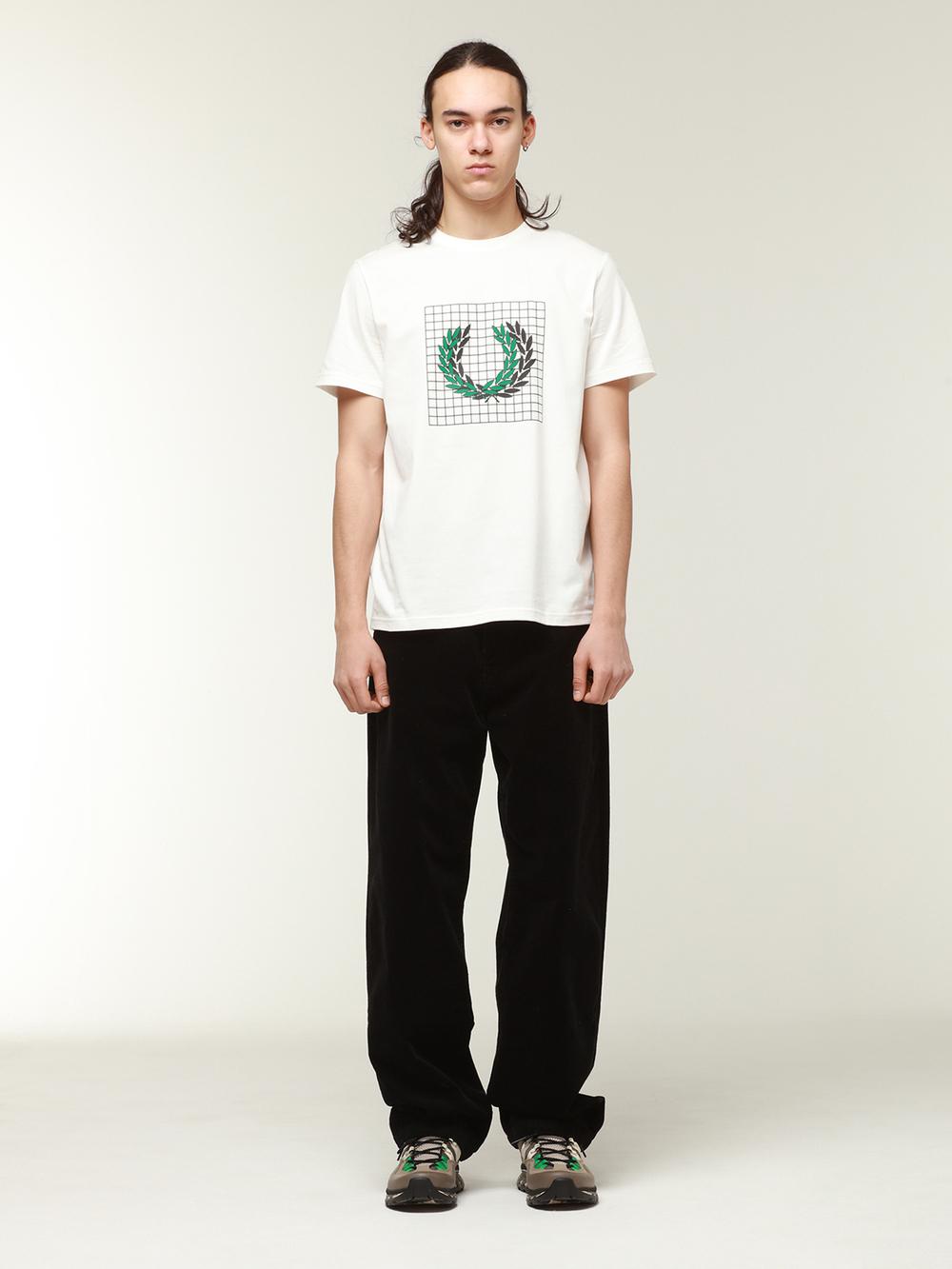 Мужская Футболка Laurel Wreath Grid