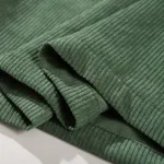 Рубашка YMKASHIX Velvet Button Det  Зелено-Песочная