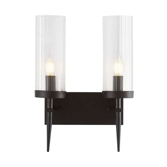 Бра Lumina Deco Moratti LDW 8022-2 BK+PR