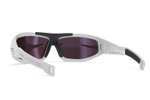 Спортивные очки LiP Surge Aero / Stone White - Black / PC Polarized / Vivide Ice Blue