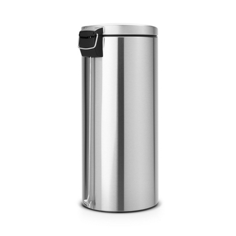 Ведро для мусора Brabantia МС матовая сталь с защитой от отпечатков пальцев 30л