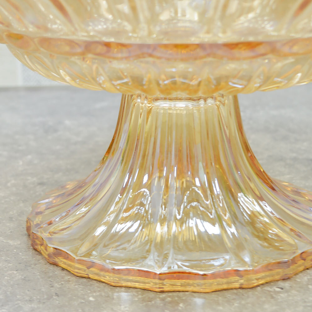 Фруктовница на ножке 33см "Gold"