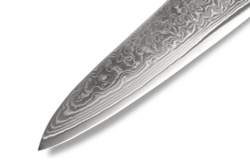 Нож кухонный универсальный 15см Samura 67 Damascus черная пакка SD67-0023