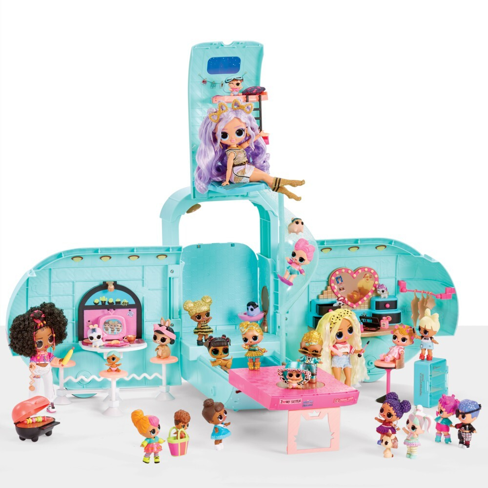 LOL SURPRISE OMG — кемпер Glam N&#39; Go 4 в 1 + 50 аксессуаров 502500 / артикул   502500  / GTIN 035051502500