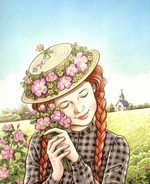 Red Head Ann. Colouring Book