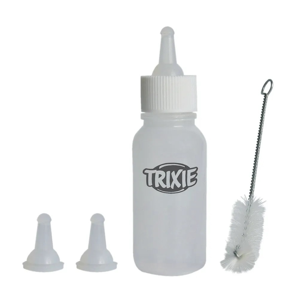 Trixie Набор для кормления (1 бутылочка 57мл, 3 соски, ершик для мытья)