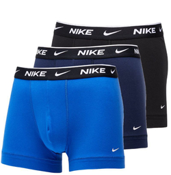 Мужские спортивные боксеры Nike Everyday Cotton Stretch Trunk 3P - разноцветный