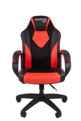 Офисное кресло Chairman   game 17 Россия экопремиум черный/красный