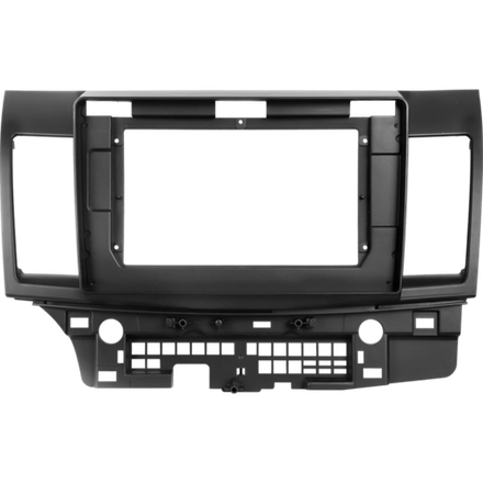Комплект рамки с разъёмами 10,1" Mitsubishi Lancer X 2007-2015 - Car-Smart 7204