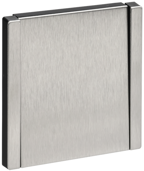 FORTE&PIANO Выключатель 1-клавишный 10А FP701M металл никель IEK