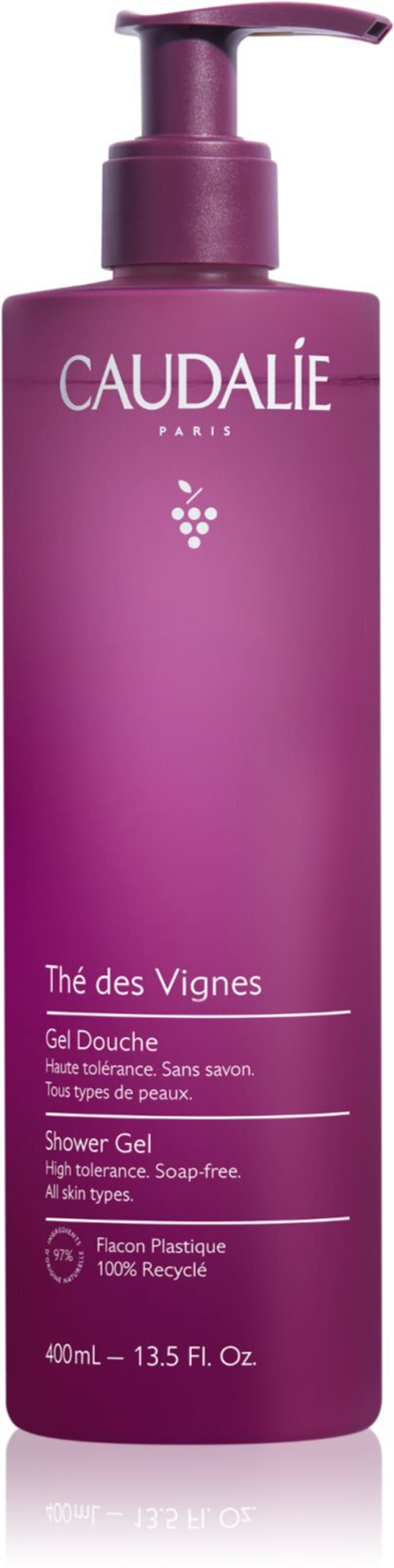 Caudalie The Des Vignes - гармонизирующий гель для душа /   400  ml  / GTIN 3522930004035