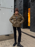 Пуховик BAE лак хаки