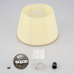 Citilux Вена CL402033 Подвесной светильник бронза с кремовым абажуром