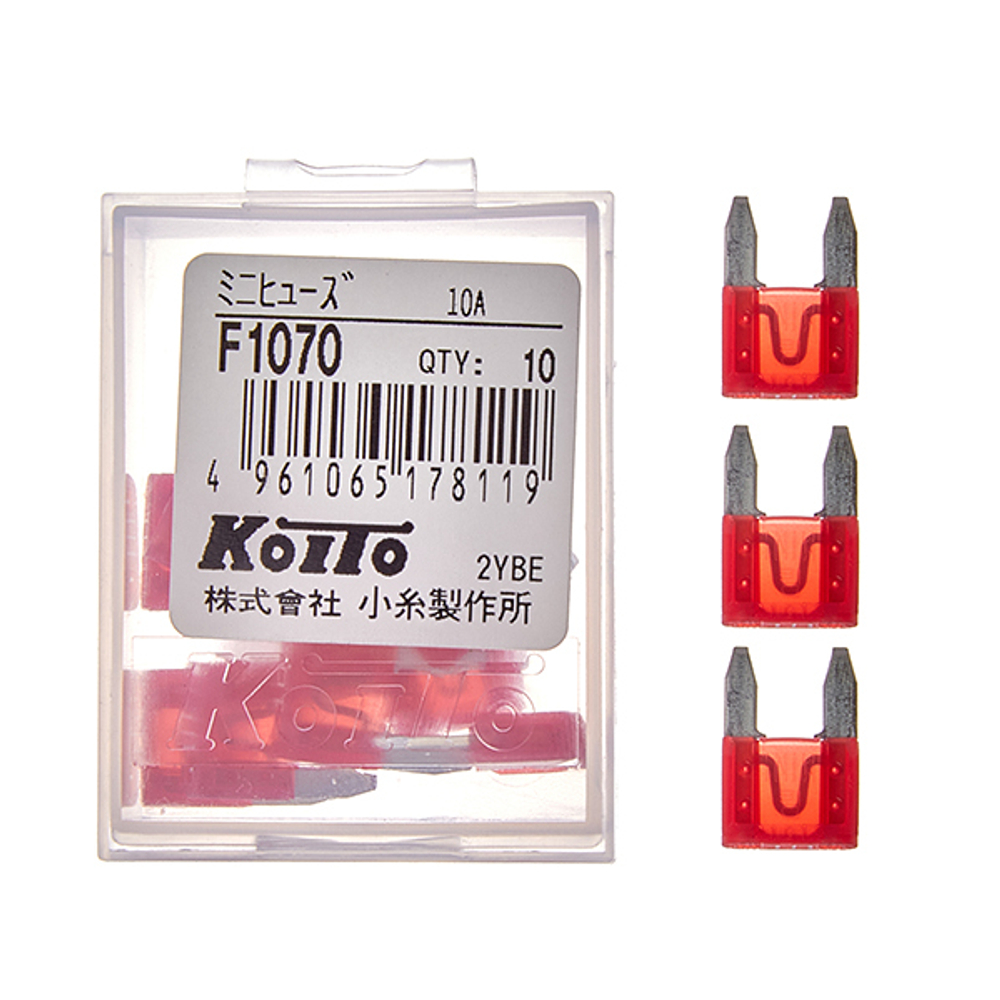 Предохранители Koito (кратность 10 шт.) F1070