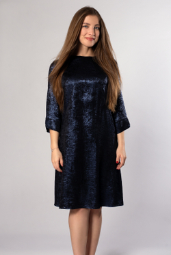 Платье женское 3569ЛП, синий #182Сина053569ЛП