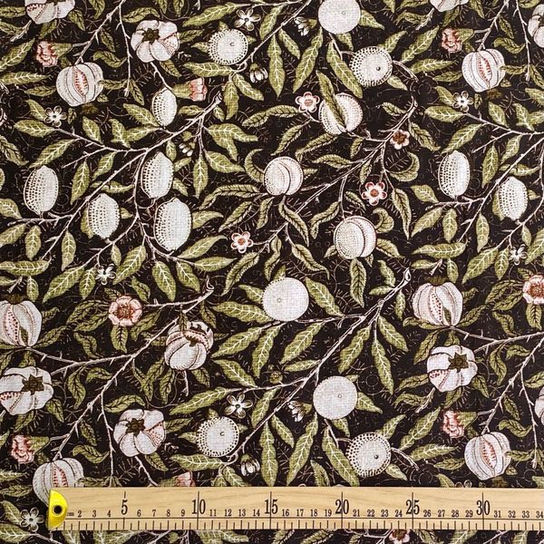 У. МОРРИС - ФРУКТ #2, отрез 70 см 100% хлопок Handmade Fabrics 5