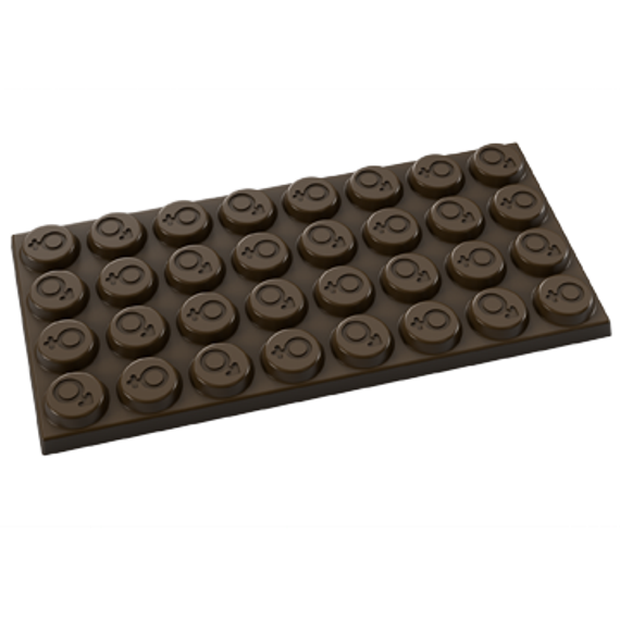876 | Форма для шоколадных изделий (275*175мм)