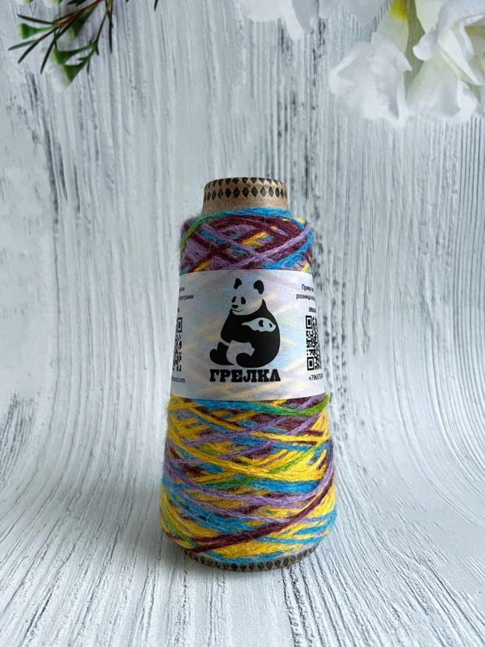 Пряжа для вязания альпака теплая пушистая