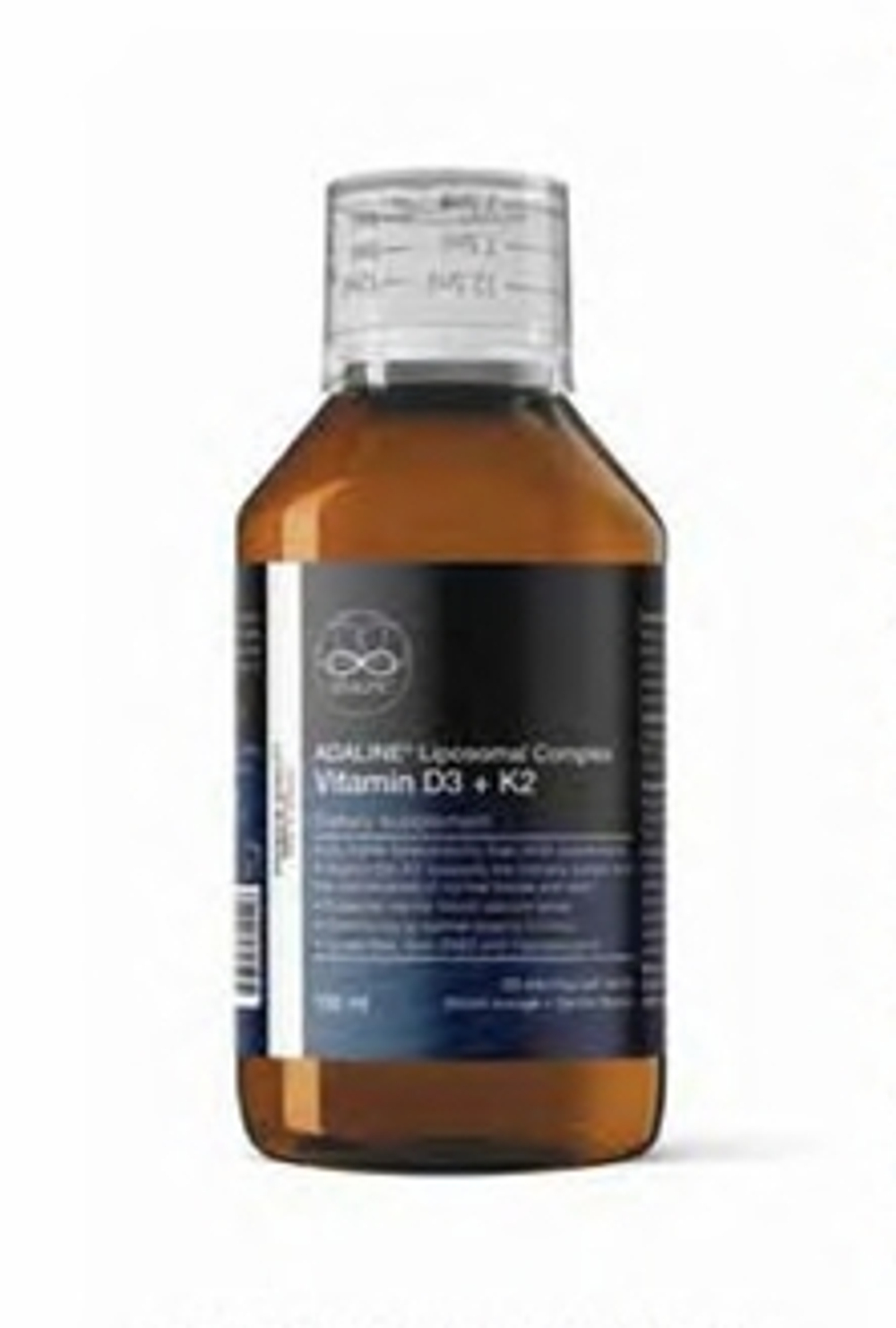 ADALINE Liposomal Complex Vitamin D3+K2, Липосомальный комплекс витамин Д3+К2, 150 ml