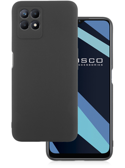 Чехол ROSCO для realme 8i оптом (арт. RM-8i-COLOURFUL-BLACK)