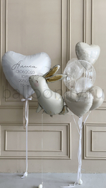 Набор шаров для новорожденного "Зайка золотые ушки"