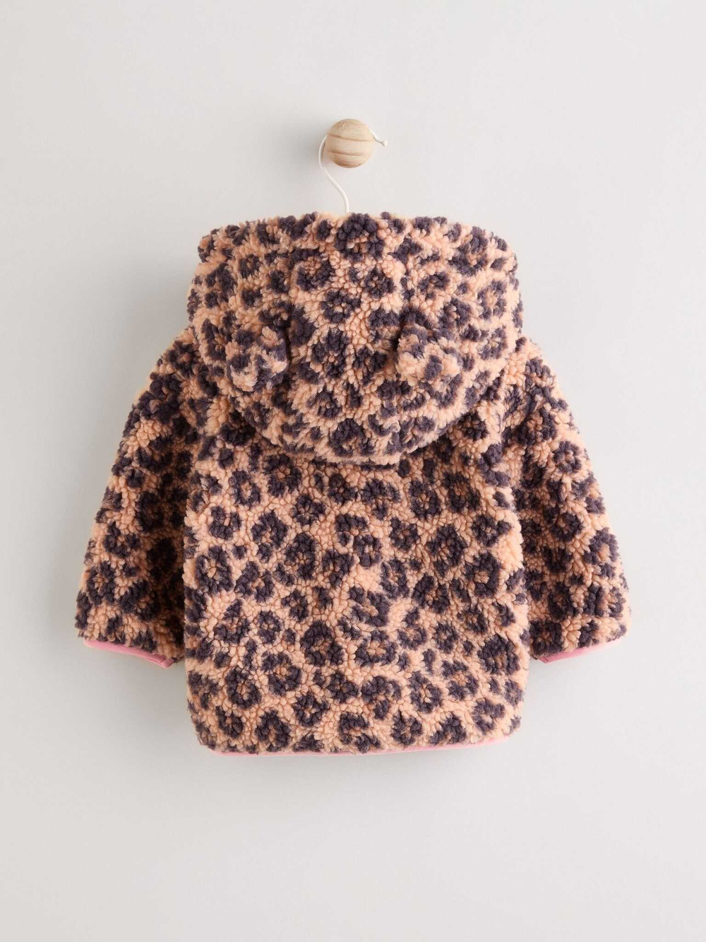 Куртка флисовая для малышей Next K91-434, Бежевый, Коричневый