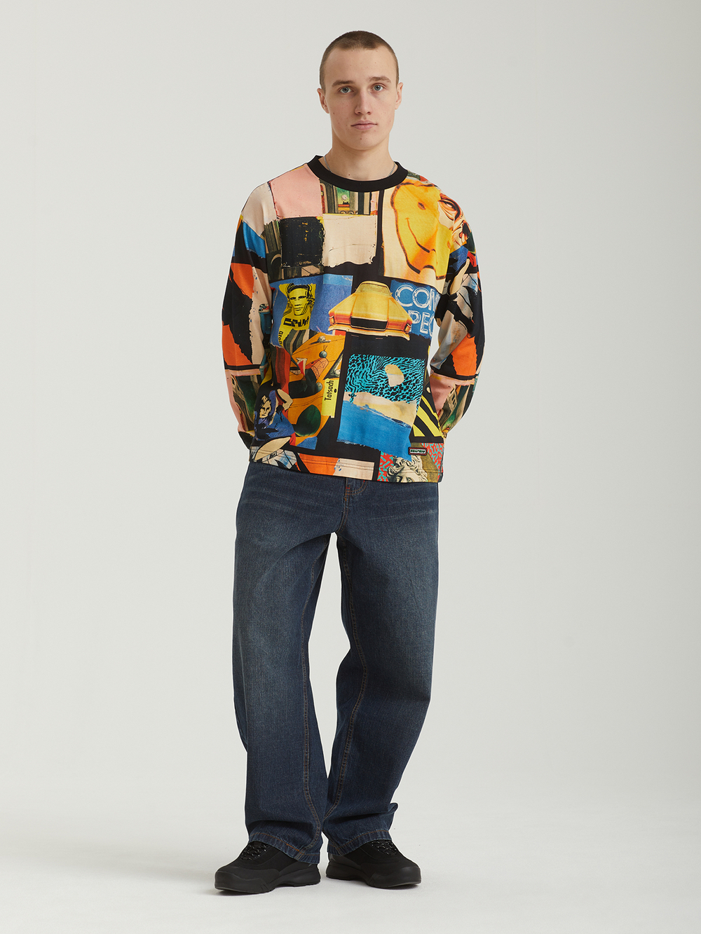 Мужской Лонгслив Clash