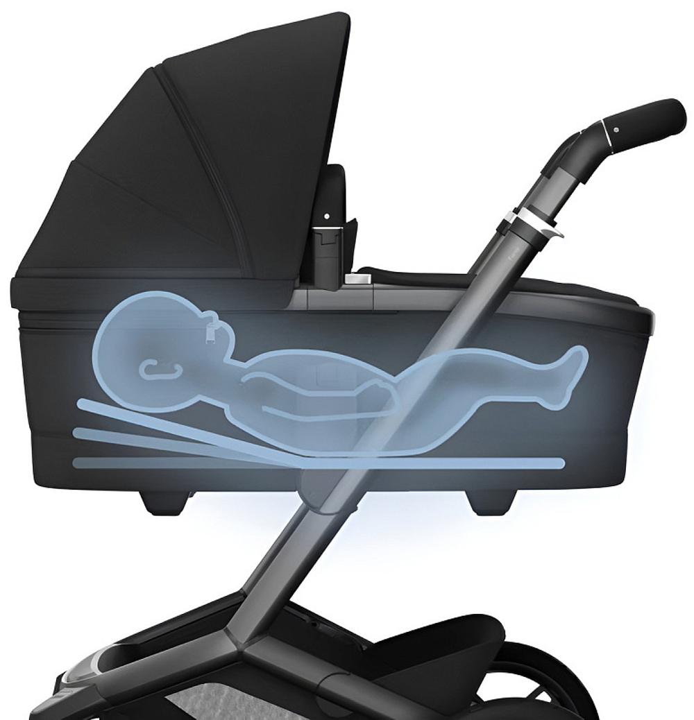 Детская коляска Maxi-Cosi Fame 2 в 1 Набор Twillic Black/Черный