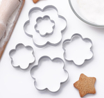 Набор форм для вырезания печенья «Ромашка», 5 шт, 7,8х7,8 см