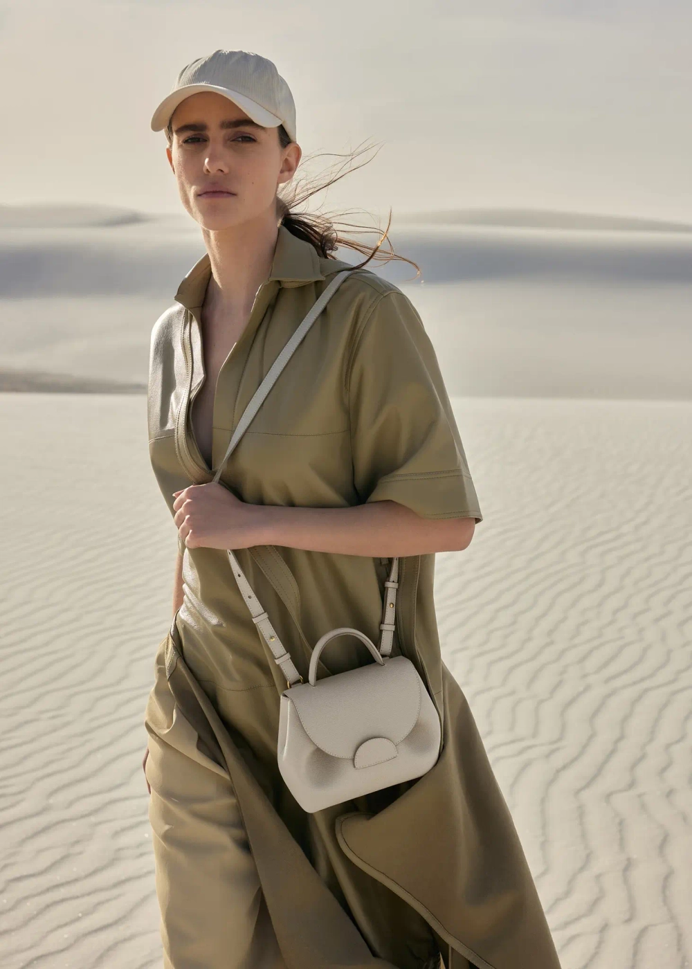 POLENE СУМКА NUMERO UN NANO, ЦВЕТ МЕЛА