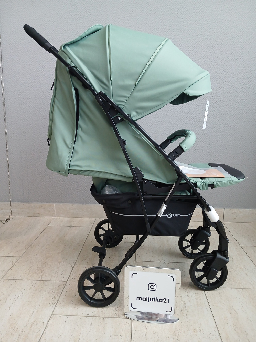 Коляска детская RANT "LARGO" RA054 Forest Green 2024
