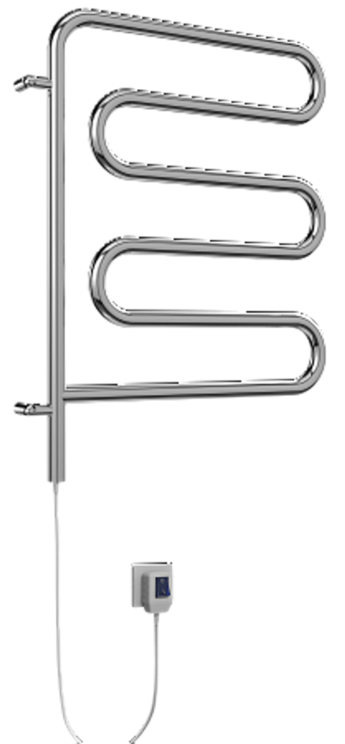 Полотенцесушитель Terminus Электро 25 Ш-обр 450х570 поворотный