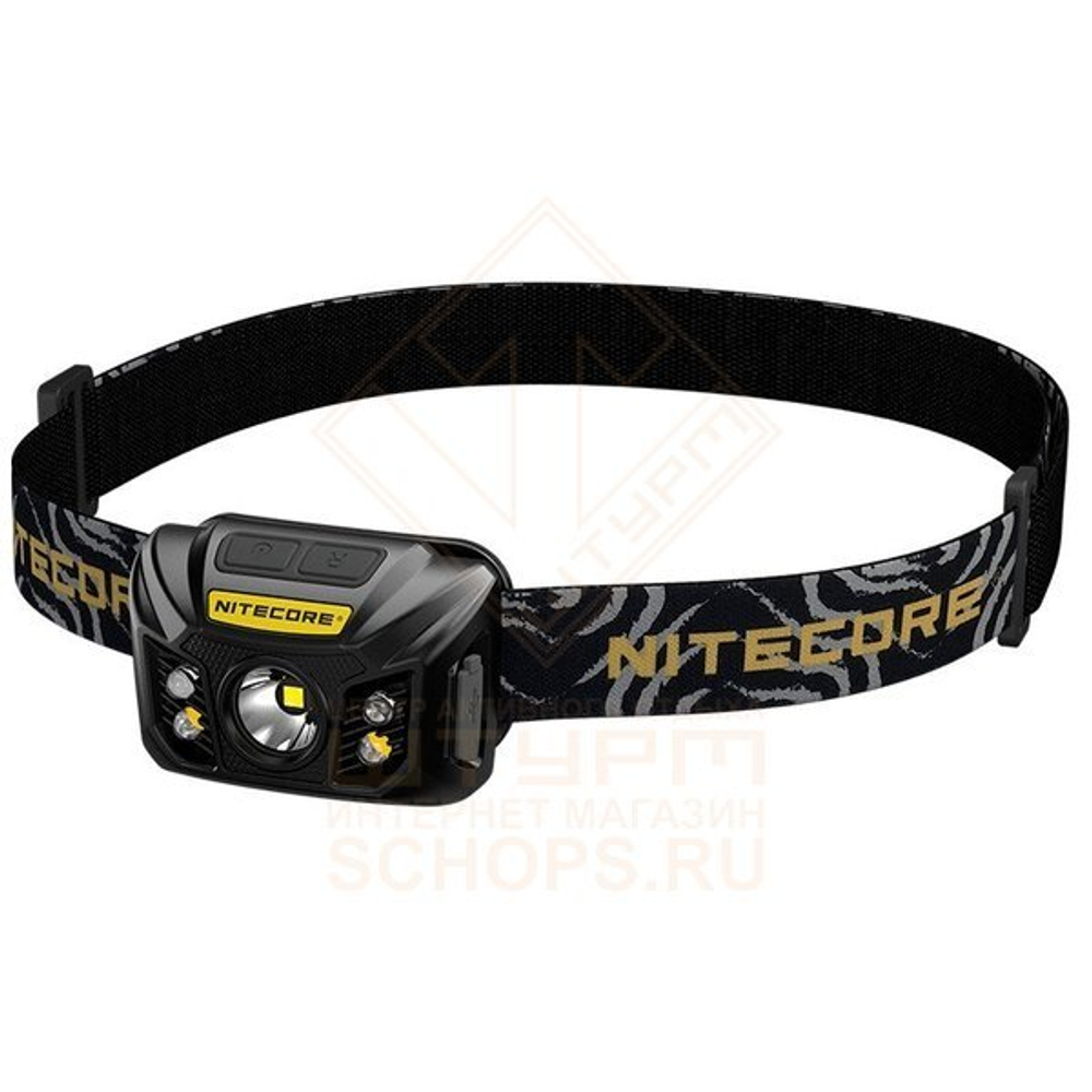 Фонарь налобный Nitecore NU32, Black