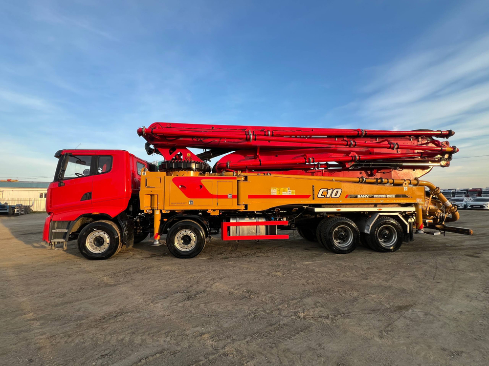 SANY SYG5370* 8x4 Автобетононасос SYG5370THB 490C-10 (Дизельный, 12,1 л, 473 л.с., МТ)