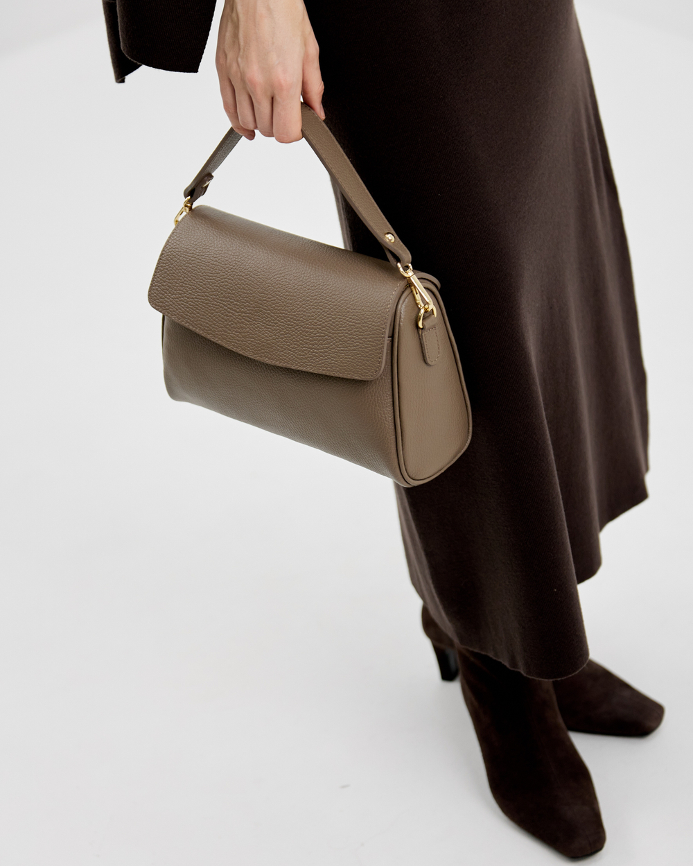 Сумка 571 03 тауп темный