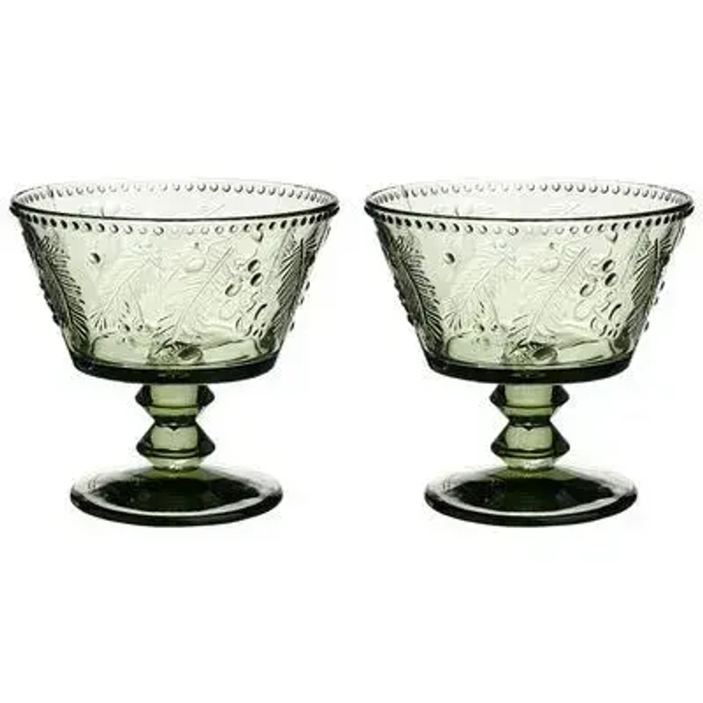 Набор креманок «CELEBRATION» green 2шт/280мл