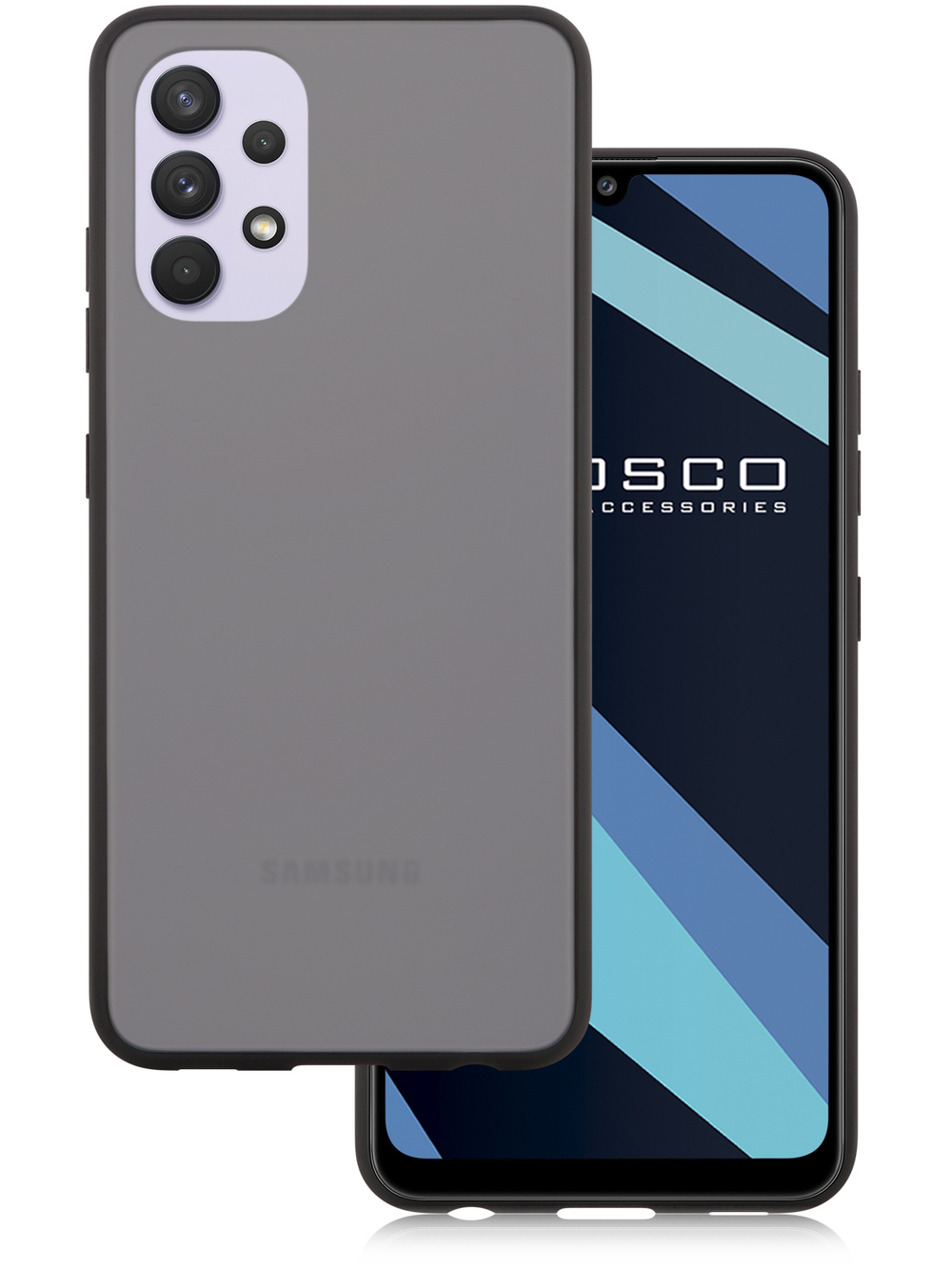 Чехол ROSCO для Samsung Galaxy A32 оптом (арт. SS-A32-ST-TPU-BLACK)