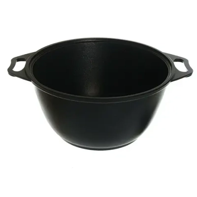 Кастрюля 3л литой алюминий со стеклянной крышкой КМ-к31а