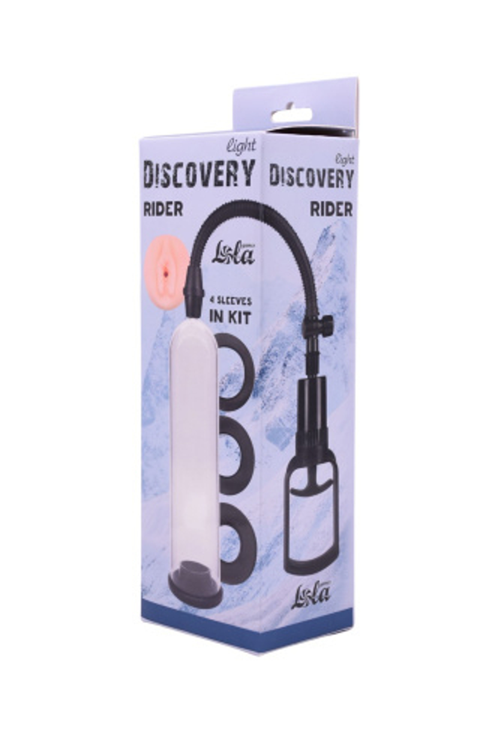 Lola games Discovery Light Rider - Вакуумная помпа со сменными насадками