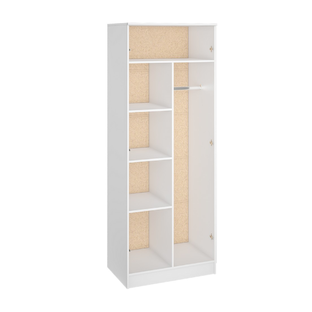 Шкаф для одежды и белья Ронда ШК-20, белый