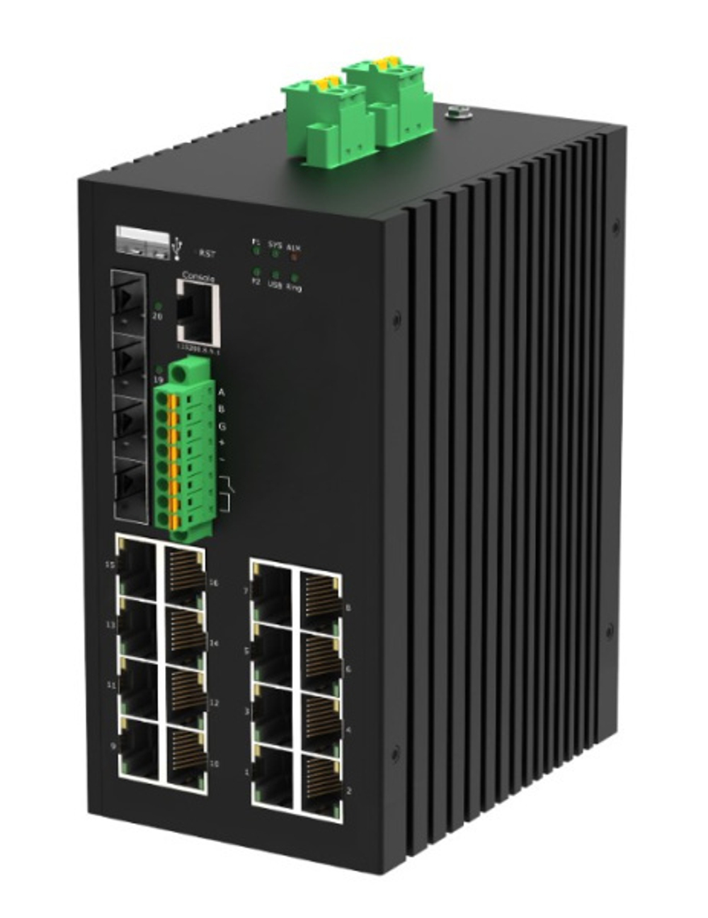 Коммутатор управляемый GIGALINK GL-SW-G307-16P4ST-I