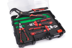 TBP-04U Набор шарнирно губцевого инструмента 4 предмета