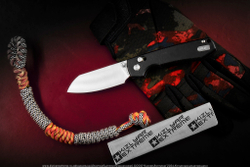 Нож Vosteed Raccoon CB сталь 14C28N Satin Cleaver рукоять Black Micarta