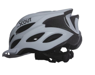 Велошлем UltraScout Stria Белый матовый M