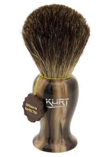 Помазок для бритья KURT с ворсом барсука, К_10032